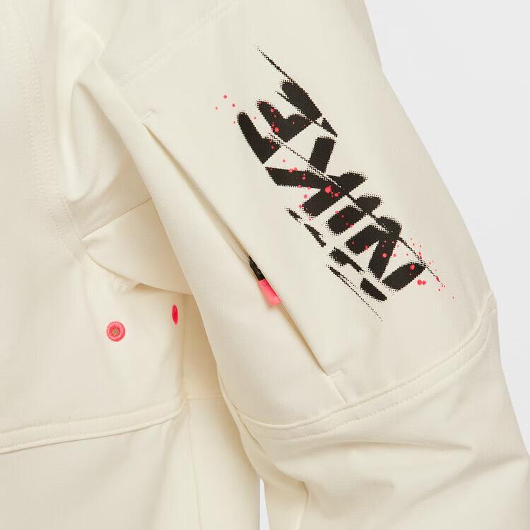 Nike Jackets Men's Ecru Hooded Moderate Other IM9359-133