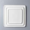 Minimalist Square Ceramic Dinner Plate