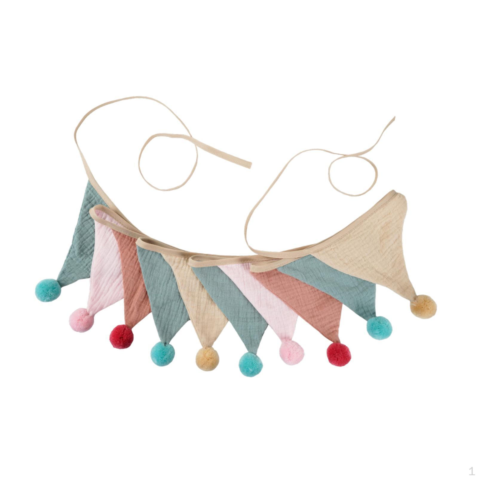 

Ткань Баннер Вымпел Флаг Красочные Украшения Праздничные Принадлежности Фотобудка Реквизит Знаки Color B