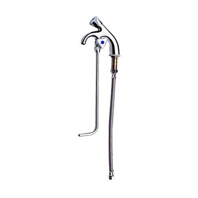 Batarya - Krom - Lavabo - Yükseklik 490 mm - Sabit - Cilalı Paslanmaz Çelik