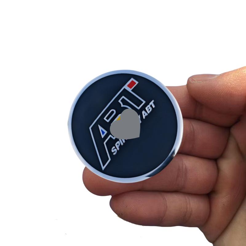 1 buc autocolant insignă volan 4,5 cm, potrivit pentru accesorii de decorare auto