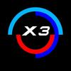2PCS LED Light Car Emblem Door Welcome Projector Lights Ghost Shadow Courtesy Lamp For BMW X3 G01 2018- Decor Accessories