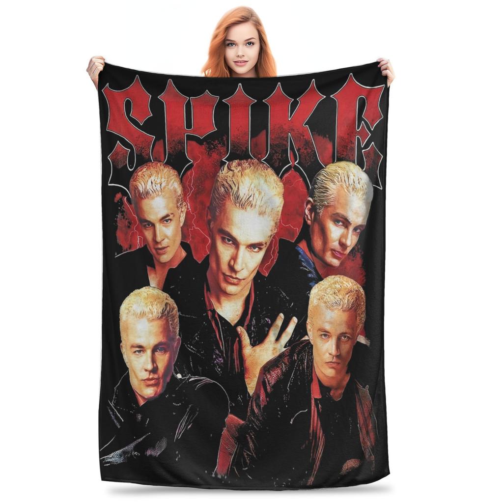 Buffy the Vampire Slayer Kuscheldecke für das Sofa Horrorfilm Weiche Flauschige Plüschdecke Mehrere Größen Tagesdecken für Alle Jahreszeiten