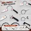 Halloween Prank Headband Fake Knife Headband Halloween Costume Accessory Horror Prop for Party and Cosplay