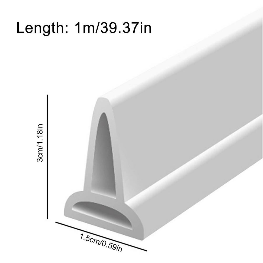 

Shower Splash Guard Shower Water Guard Flexible Bathroom Water Stopper Barrier Shower Water Guard To Keep Water In Shower білий