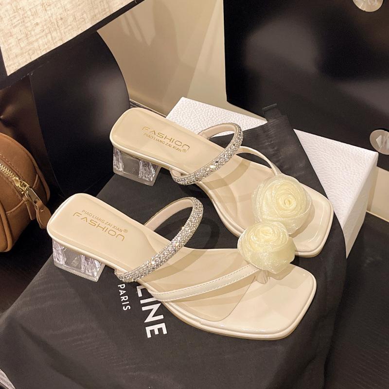 

Девочка-цветочница в сандалиях фея новый летний носок с юбкой стразы французские хрустальные тапочки 40 standard code