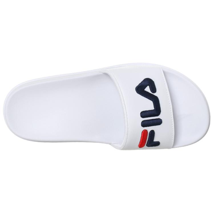 Fila DRIFTER Slide Slippers Unisex White 1SM00563-100