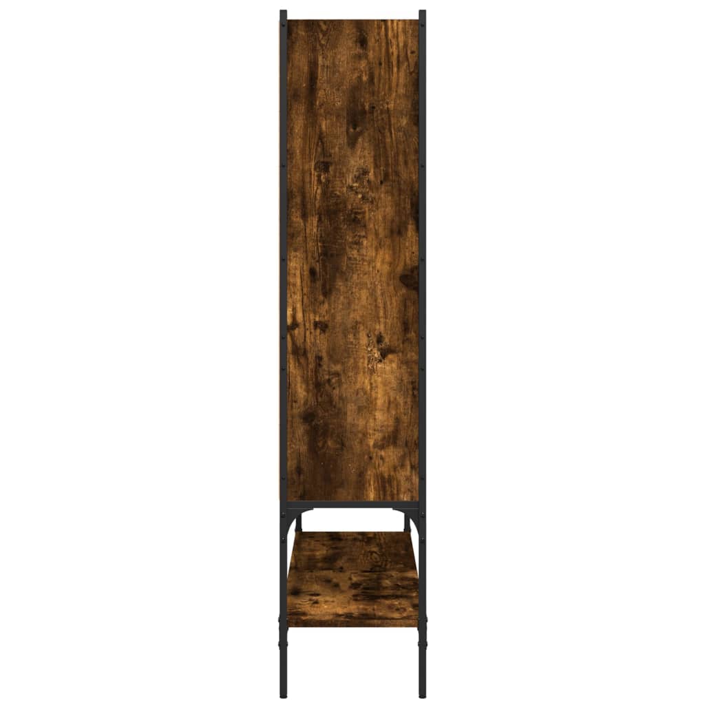 Bookshelf Smoked Oak 102 x 30 x 141.5 cm Engineered Wood