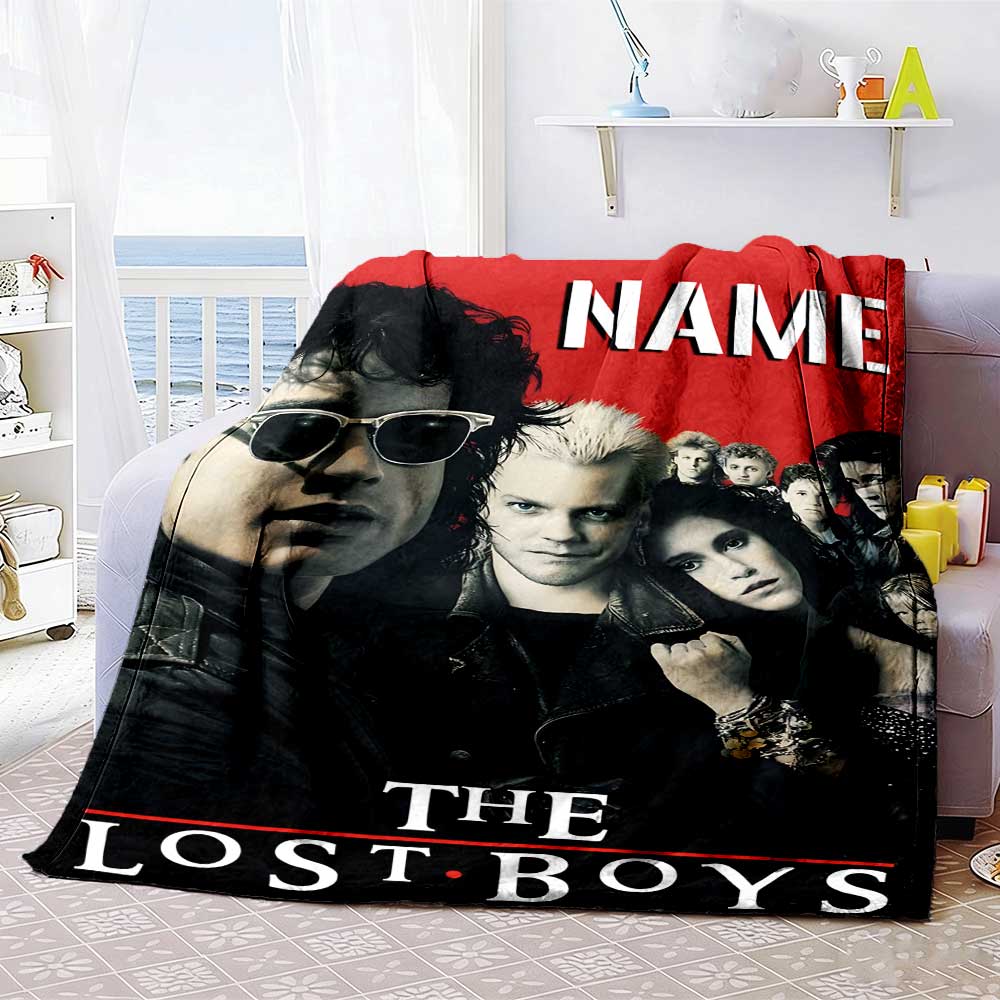 Warner Bros. Works (53) Customize Text Blanket Gift Customizable Blanket Durable Comfort for Office Chair Sofa Bedding Picnics Ideal for All Seasons