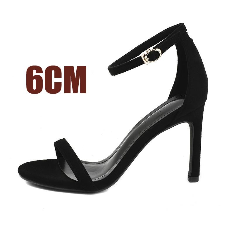 

Женские босоножки с открытым носком и ремешком на щиколотке на шпильке, элегантные свадебные туфли-лодочки, летние классические сексуальные туфли-лодочки на высоком каблуке 34