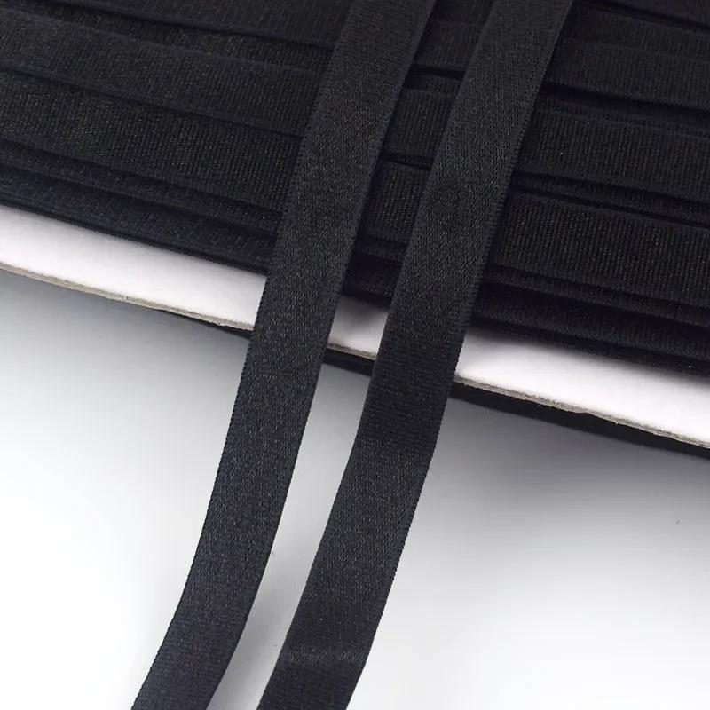 Meetee 5/10/20M 6-30mm Elastic Band Spandex Underwear Stretch Webbing Tape Clothes Drawstring Strap Bra DIY Garment Belt Bands