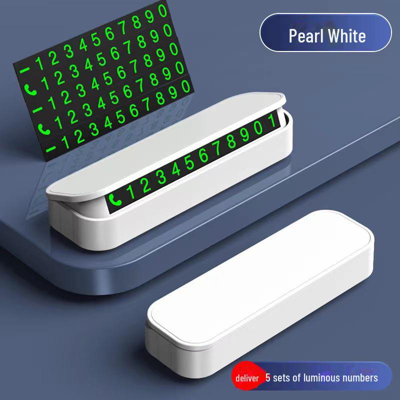 

Скрытый светящийся временный знак парковки для салона автомобиля