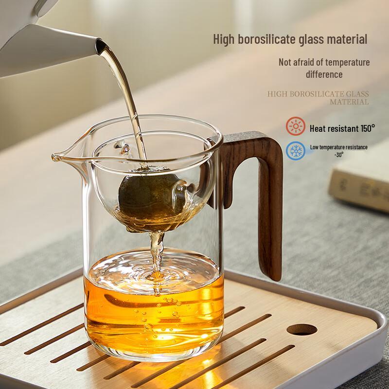 Borosilicate Glass Teapot with Integrated Infuser