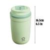 NOVELAR Automatic Stirring Cup with Leak-Proof Lid, Powerful Magnetic Mixing, Ideal Travel Companion for Powders and Beverages