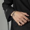 Titanium Steel Star Winding Bracelet For Men, New Minimalist Design, Versatile And Colorfast Accessory Gift