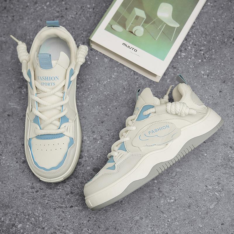 Platform men's autumn new casual sports shoes men's versatile niche hip-hop board shoes