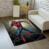 1pc Spider-Man Pattern Area Rug Soft Flannel Floor Mat for Living Room,Office,Bedroom and Carpet,Sofa Coffee Table Floor Mat