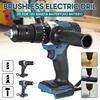 13mm Bürstenlose Elektrische Bohrmaschine Zusatzgriff Akku-Schlagbohrschrauber Elektrowerkzeuge für 18V Makita Akku