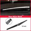 Wiper LHD Front & Rear Wiper Blades Set For Peugeot 3008 Mk2 2017 - 2023 Windshield Windscreen Window Brush 28"+16"+12"