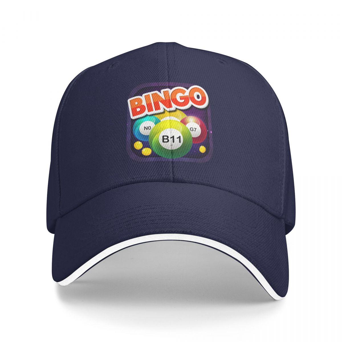

Unisex Baseball Hats Game Bingo Queen Player Outdoor Streetwear Summer Sports Baseball Caps Cap Casquette Polychromatic Hats One Size