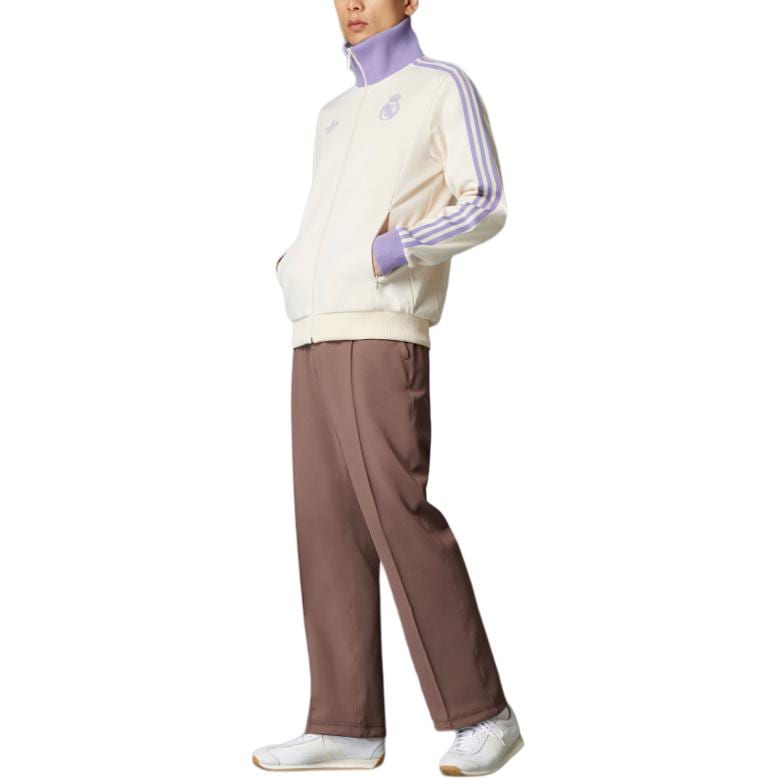 adidas Originals REAL MADRID Trainingsjacke Herren Wonder White/Magical Light Purple IY0058-