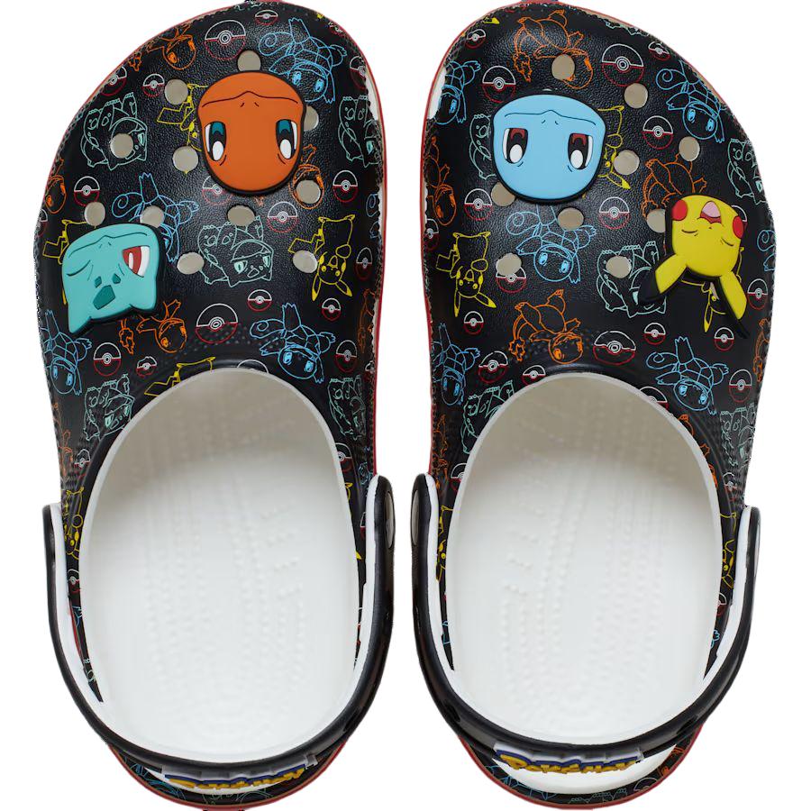Crocs Pokémon x Classic Clog Kids Pokémon Starters Kids Sneakers Black Multi 211344-90H
