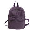 Damen Retro Gewaschene Canvas Handtasche Schultertasche - Lässiger Leichter Rucksack für Studenten