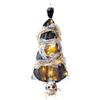 Haunted House Upside Down Reaper Skeleton Decor Props