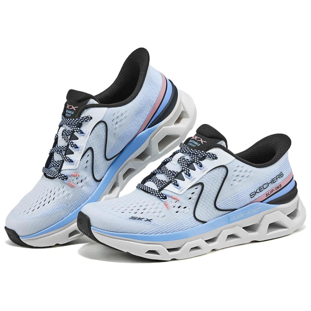 Skechers SPORT WOMENS Low top Casual Shoes Women's Blue 150512-WMLT
