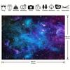 Fundal fotografic Space Starry Galaxy Poliester Cosmic Planet Galactics Party Photo Background Banner Decoratiuni