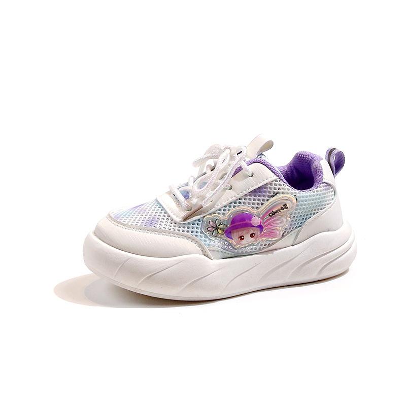 

Летняя новая детская спортивная обувь, студенческие детские трендовые мужские и женские дышащие сетчатые кроссовки 37