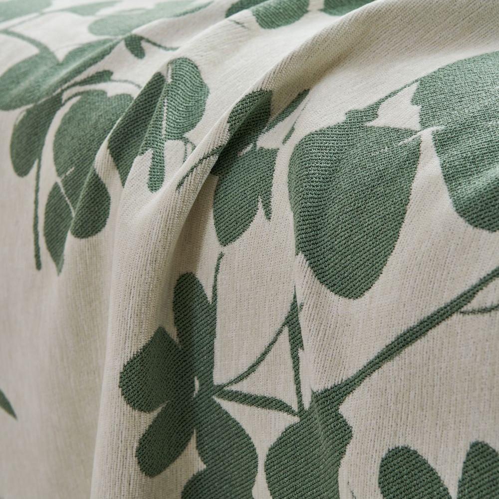 Fish Print Blanket Single Four Season Chenille Sofa Cover Dust Anti-cat Scratch Protection Cover Sofa Leaf Blanket Mat