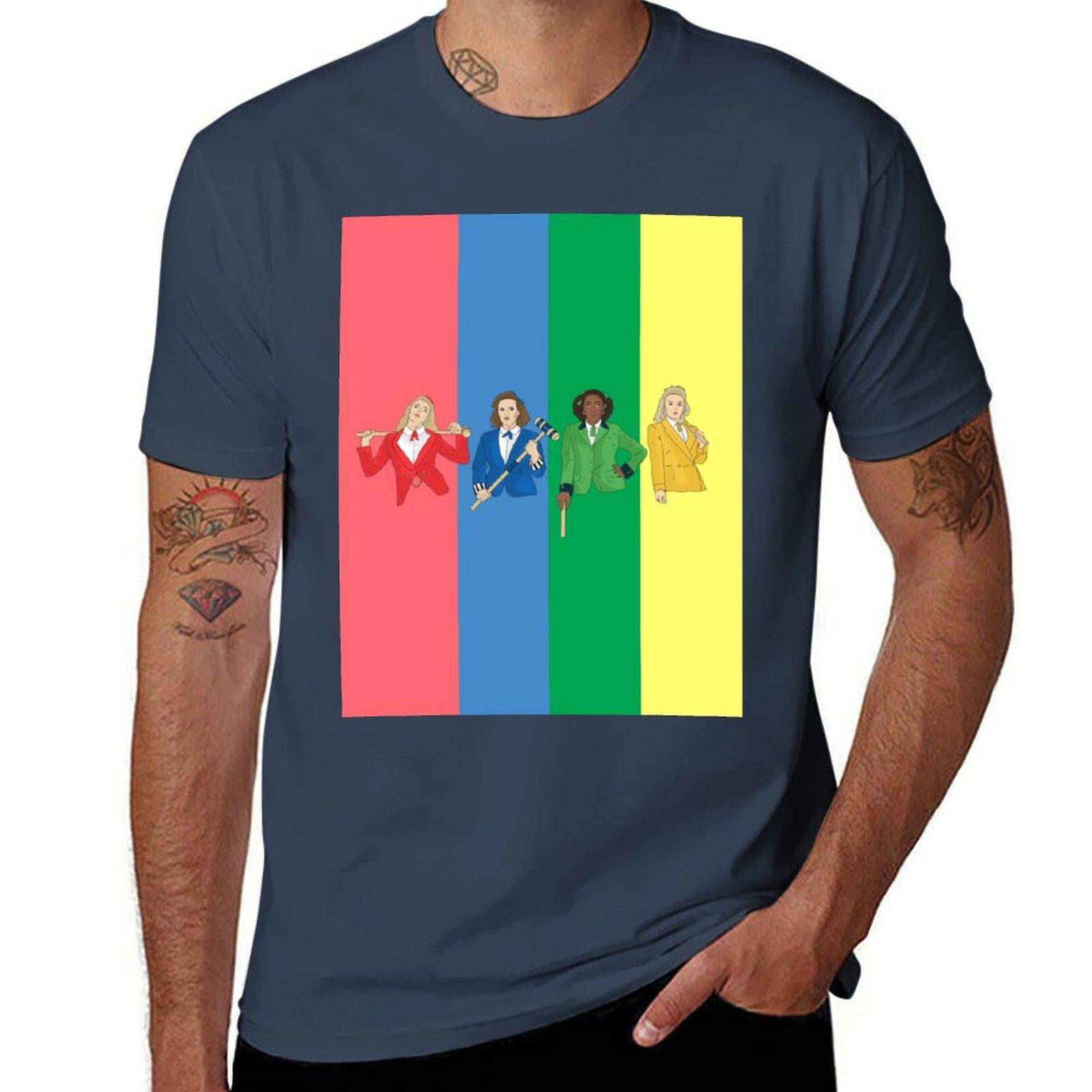 Heathers The Musical Updated Tshirt Active Sports Short Sleeve Cotton Shirt S