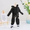 Mini Doll Trousers Clothes Princess PU Leather Jacket Coat for azone ob24 Dolls For blythe Dolls