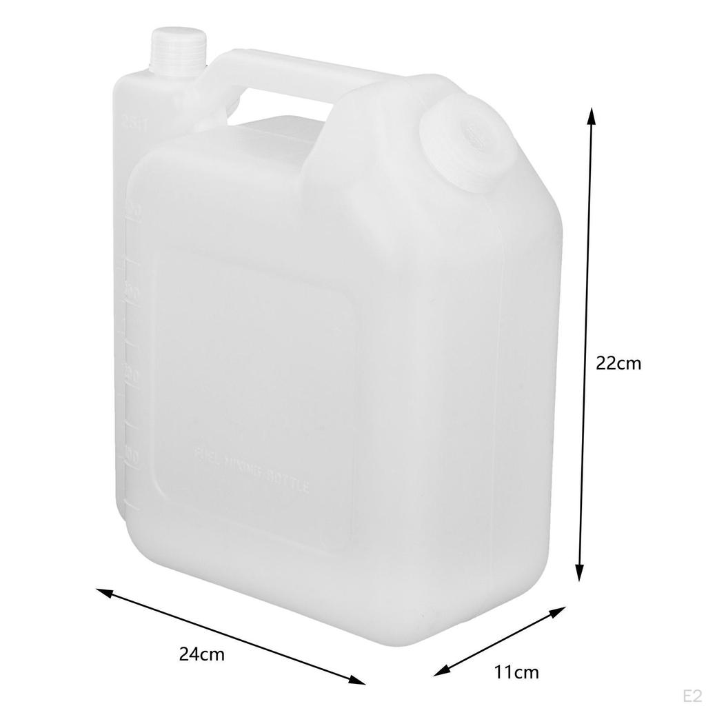 Fuel Oil Mixing Bottle 1:25 50:1 Ratio Large Capacity Mixer Bucket Jug