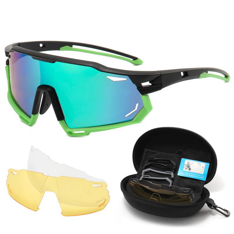 Cross Border Polarized Sunglasses Set Men Women Outdoor Sports Glasses Cycling Wholesale