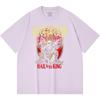 230 g/m² 100% Baumwolle Heavy Metal T-Shirt Rockband Beliebte Musik Druck Unisex Schweres Baumwoll-T-Shirt