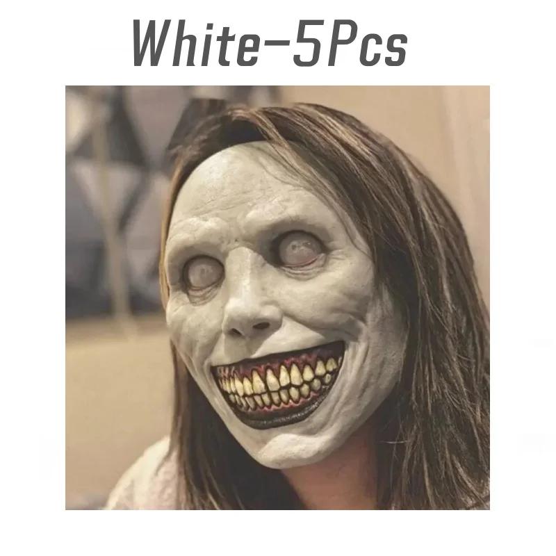 Creepy Halloween Mask Smiling Demons Horror Face Masks The Evil Cosplay Props Party Masquerade Halloween Mask Clothing Accessor