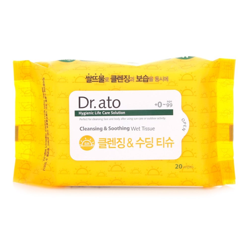 

Dr.ato Cleansing & Soothing Tissues 20 sheets 98g