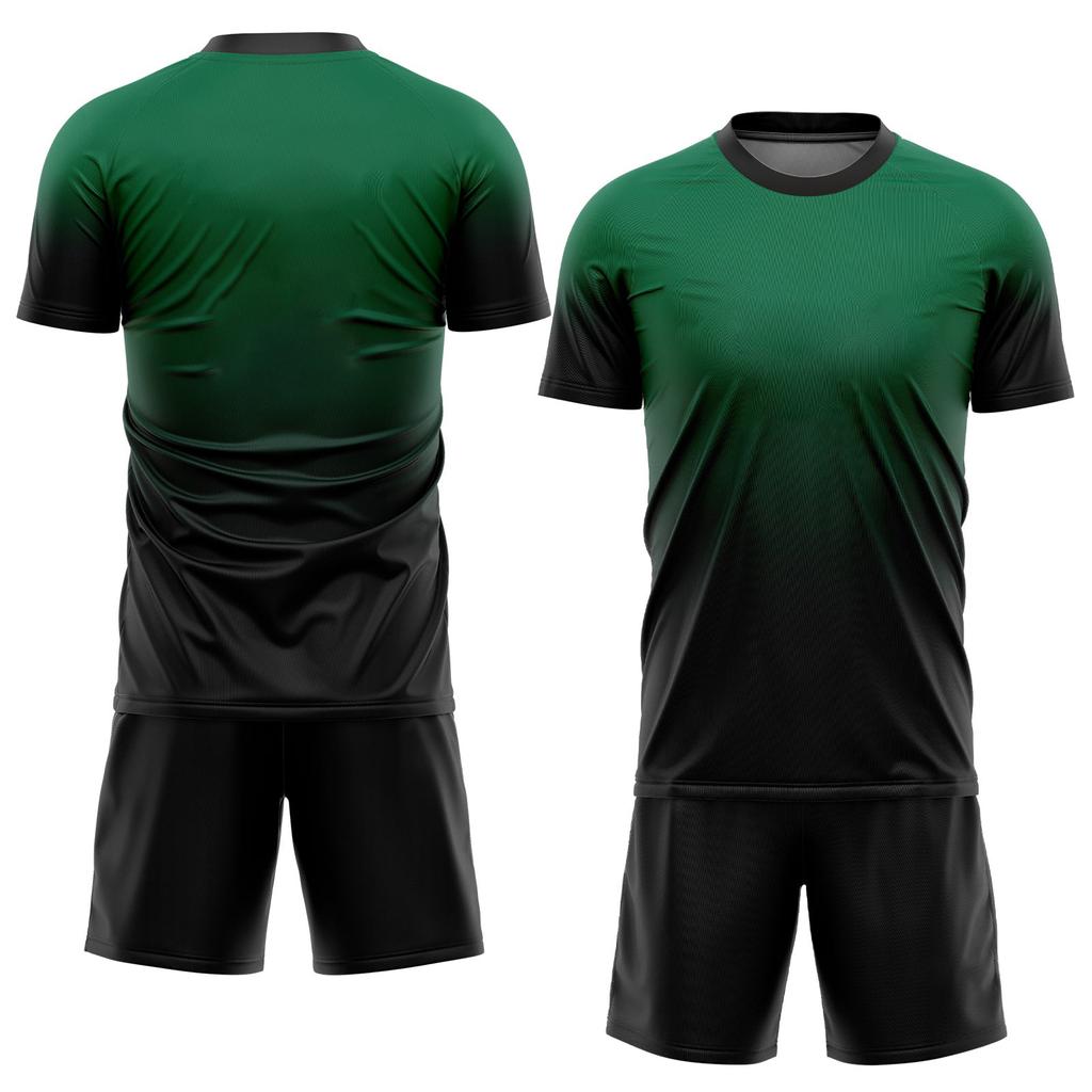 Individuelles zweiteiliges Set aus Fußballtrikots für Erwachsene und Kinder