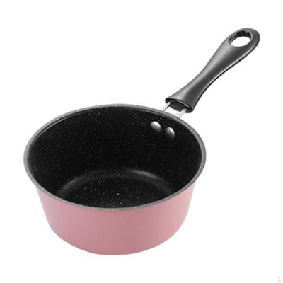Sartén de hierro compacta antiadherente para sopa, olla pequeña para cocina y RV