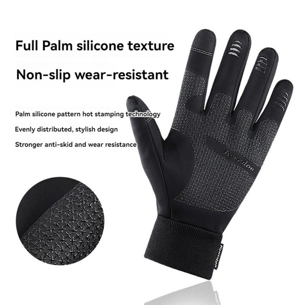Ultralight Touchscreen Bicycle Gloves Warm Sports Mittens Gift Outdoor Riding Mittens  Snowboard