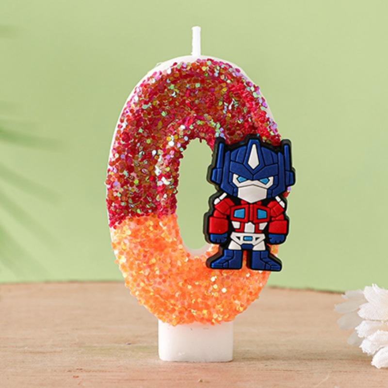 1pcs Number Candle 0-9 Birthday Cake Candle Decorative Candle for Baking Party Supplies Kids Celebration Cake Toppers