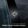 2026 Hot Alfa Romeo Car Emblem Center Pillar Sticker Auto Door Decorative Stickers For Alfa Romeo Giulietta Mito 159 Giulia Stel