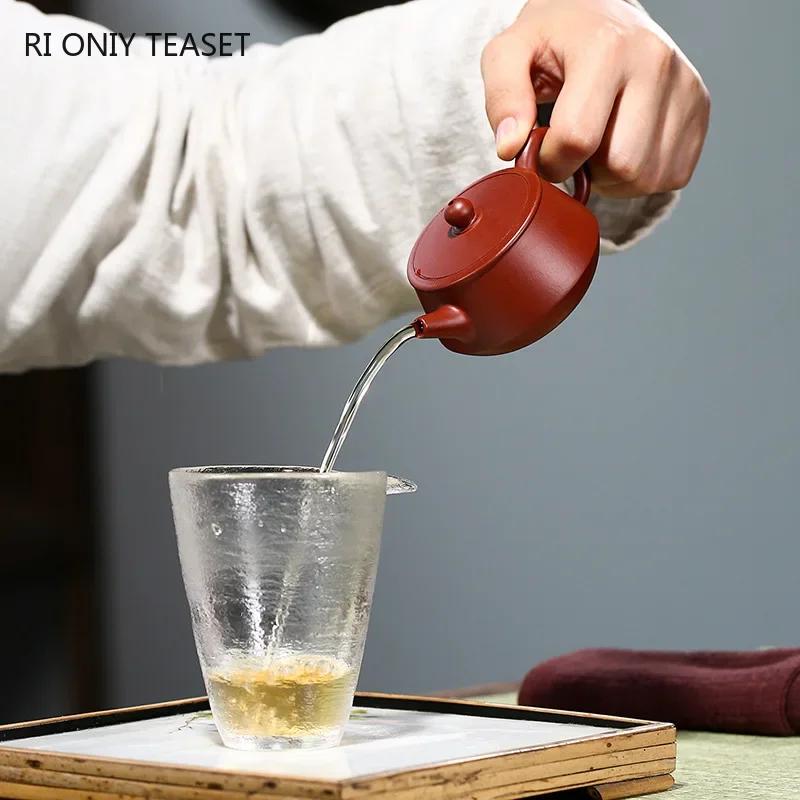 100ml Authentic Yixing Small Capacity Purple Clay Teapots Master Handmade Tea Pot Tea Infuser Kettle Chinese Zisha Tea Set
