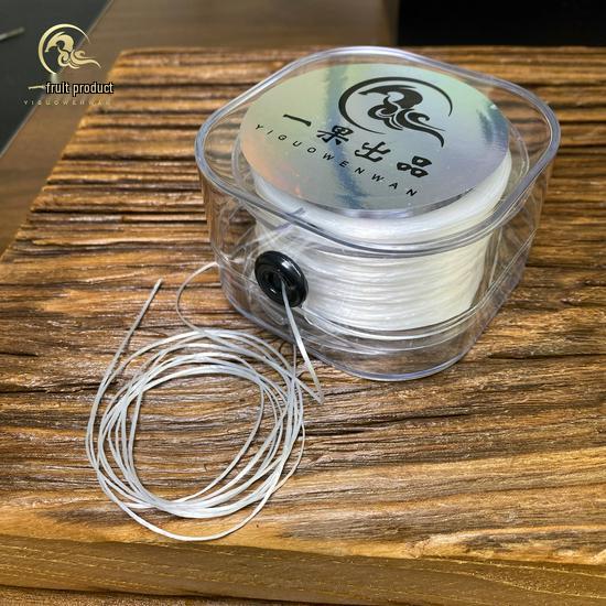 Flat Elastic Cord for Beading: Ideal for Stringing Beads, Wenwan, Crystal, and Pearl Bracelets