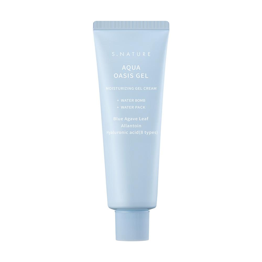 S Nature [moiSture Charging Cooling Soothing] S Nature Aqua oaSiS moiSture Gel Cream 90ml Project  + 2 Calming padS 