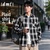 Demana Men's American Casual Plaid Long Sleeve Button-Down Shirt