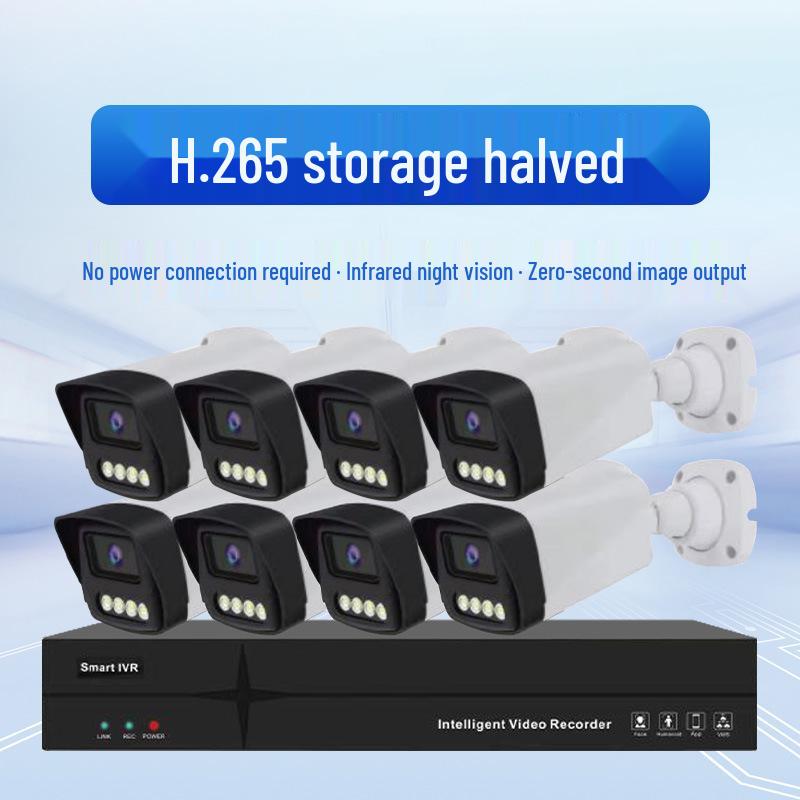 Outdoor AHD Camera Kit: HD 4-way, 8-way, 16-way Semi-Metal Bullet Cameras