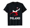 Polish Soccer Team Ball Player Polska Poland Eagle Polska T-Shirt